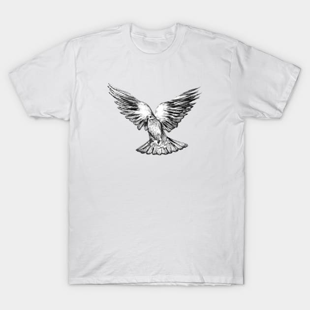 Holy Spirit Dove T-Shirt by ArtistheJourney